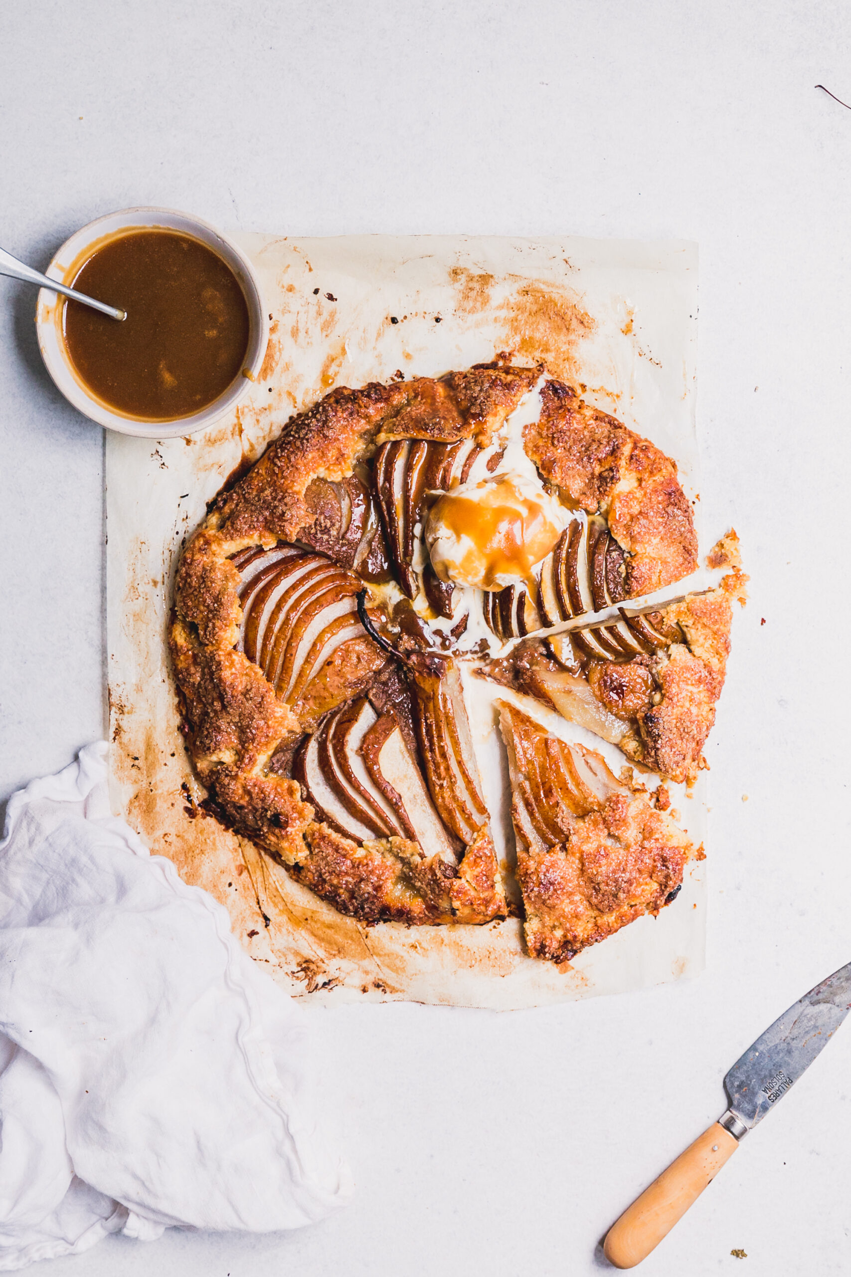 Toffee Pear Galettes
