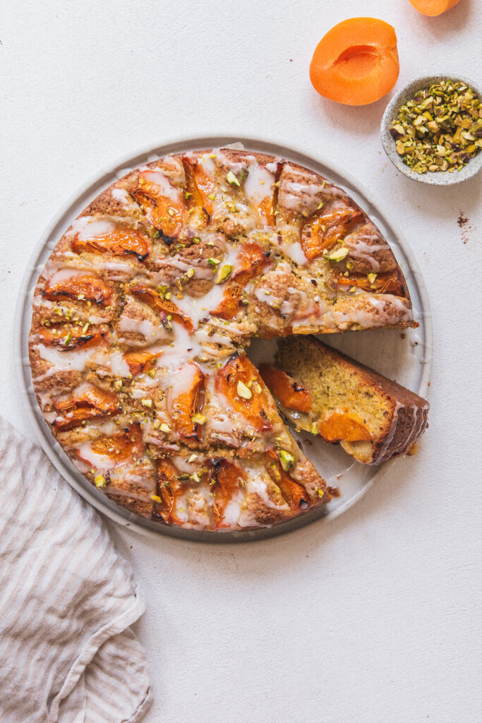 Apricot Pistachio Cake | Hungry Rabbit