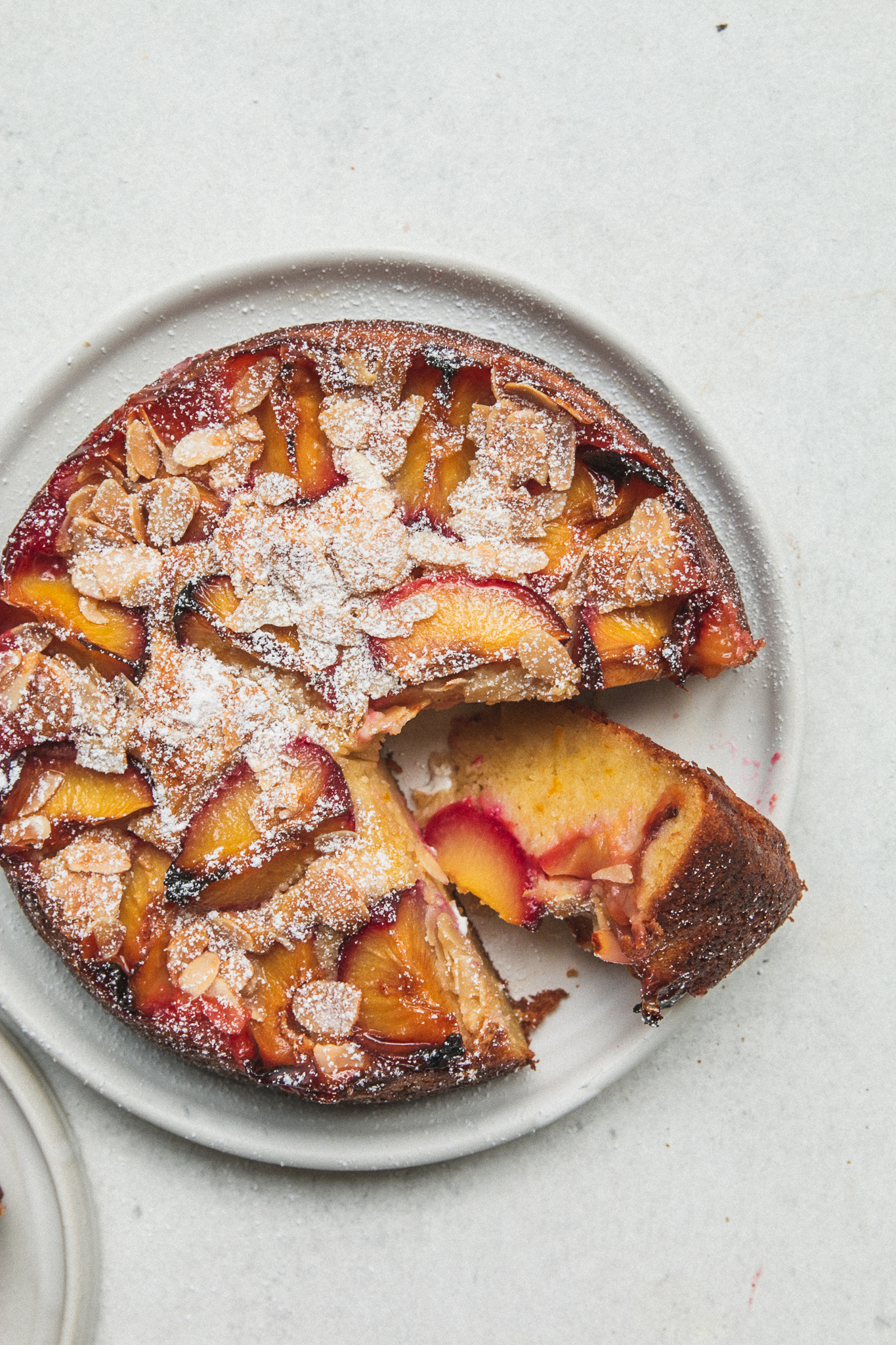 Plum Ricotta Orange Cake -the Brick Kitchen